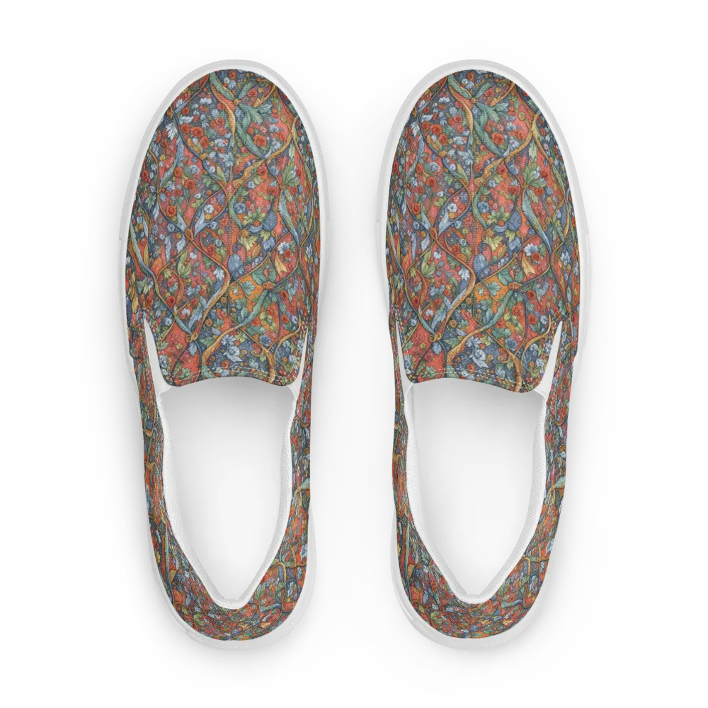 Morris Afterglow on Women's Slip-On Canvas Shoes — Front