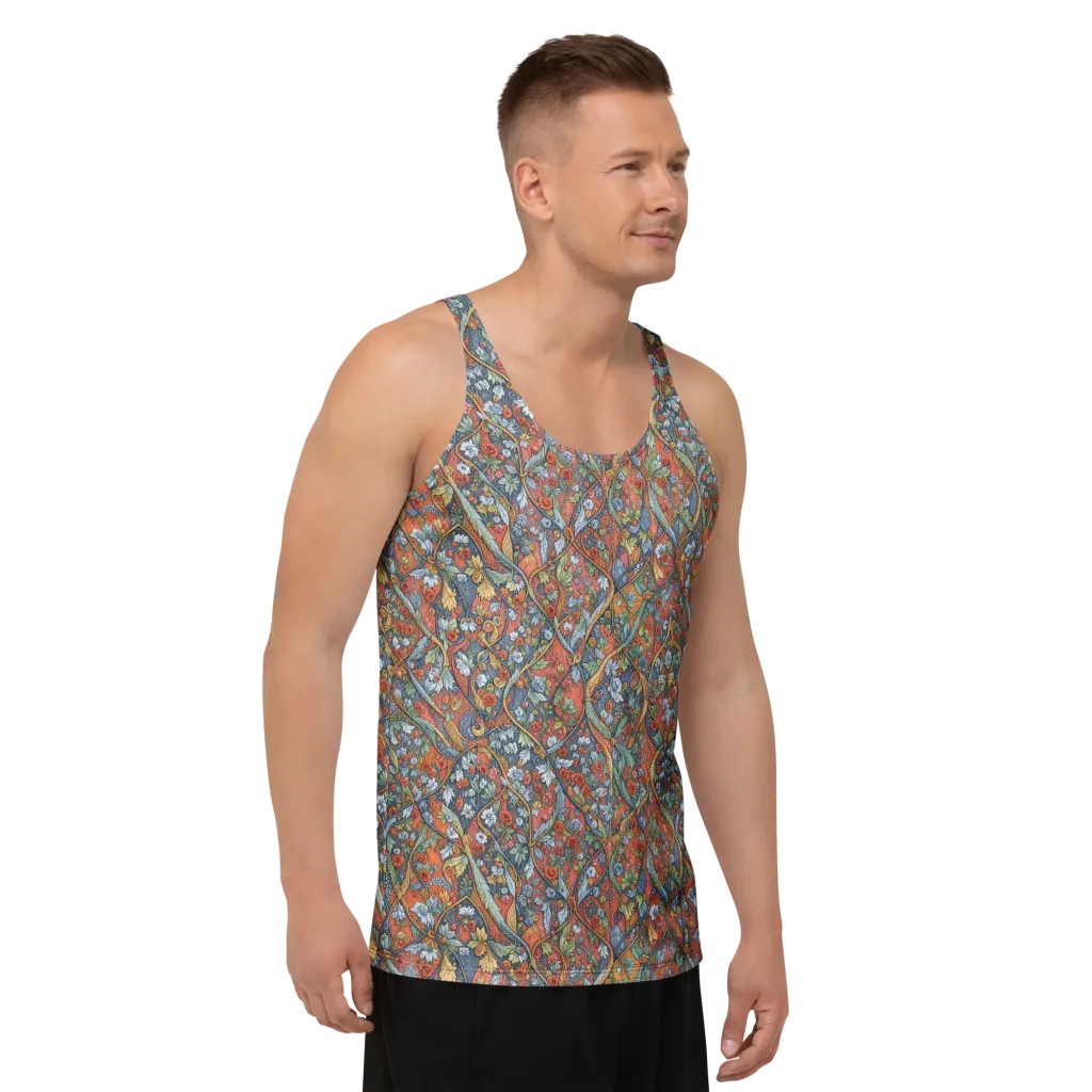 Morris Afterglow on Men's Tank Top — Right Front