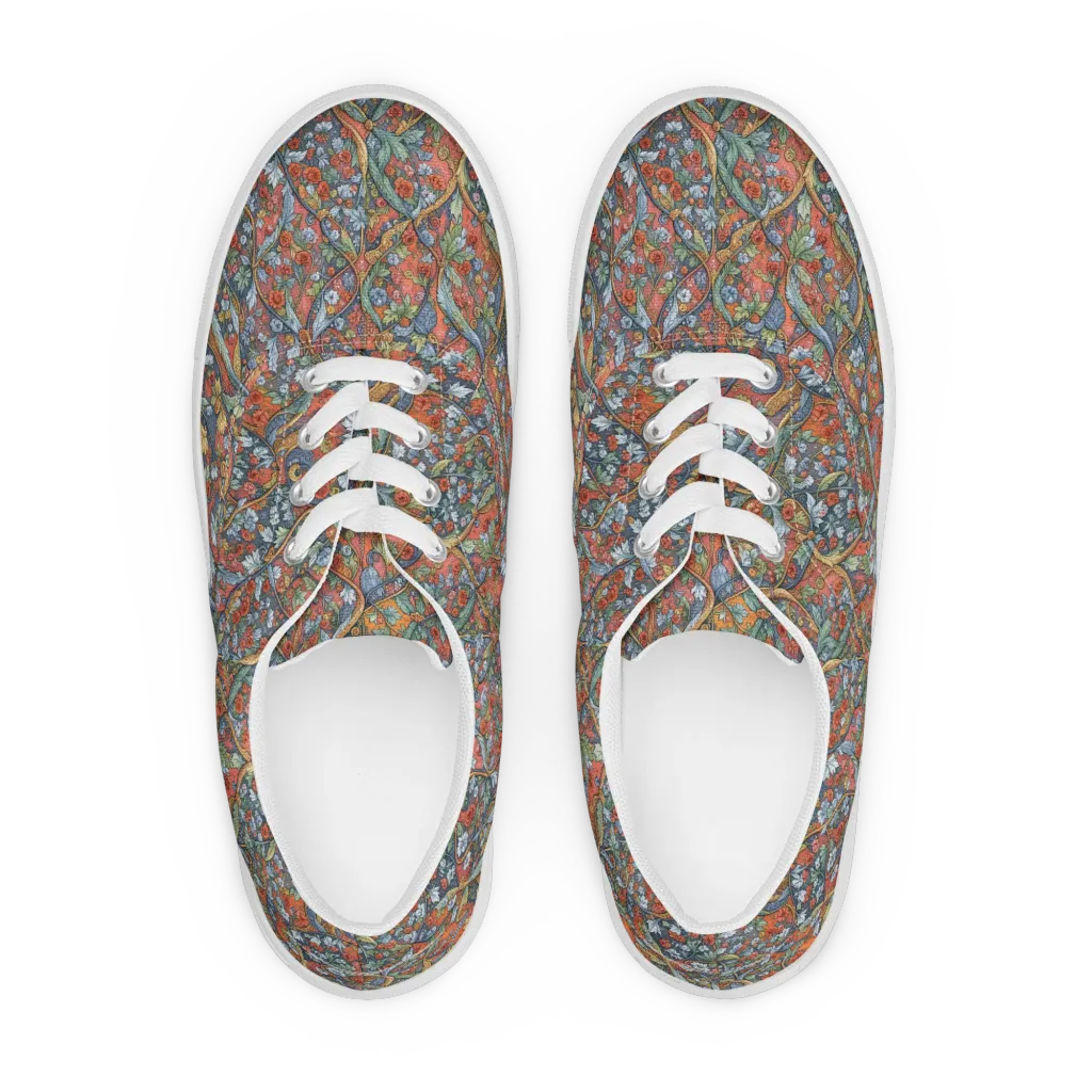 Morris Afterglow on Men's Lace-Up Canvas Shoes — Front