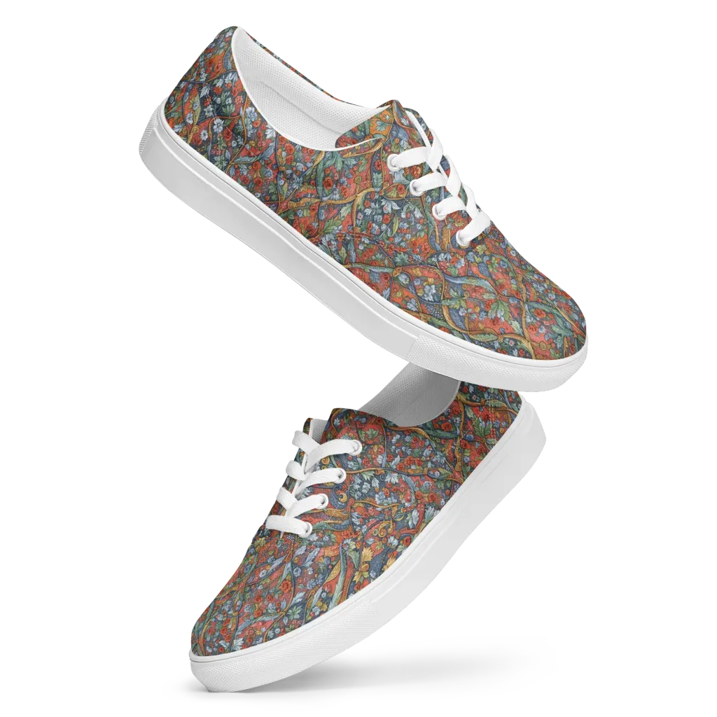 Morris Afterglow on Men's Lace-Up Canvas Shoes — Front