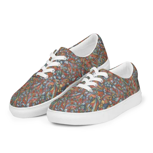 Morris Afterglow on a Men's Lace-Up Canvas Shoes