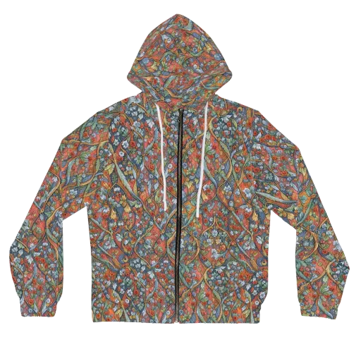 Morris Afterglow on a Women's Full-Zip Hoodie