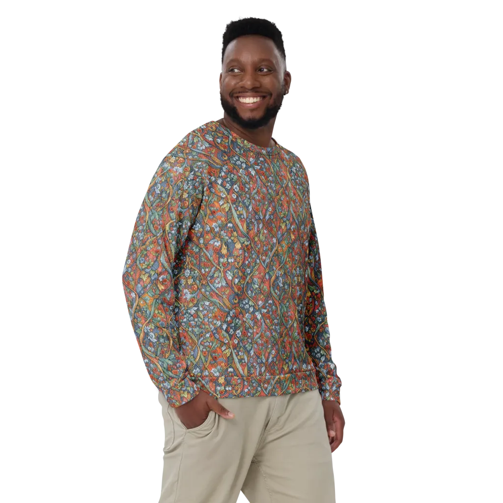 Morris Afterglow on Sweatshirt — Front