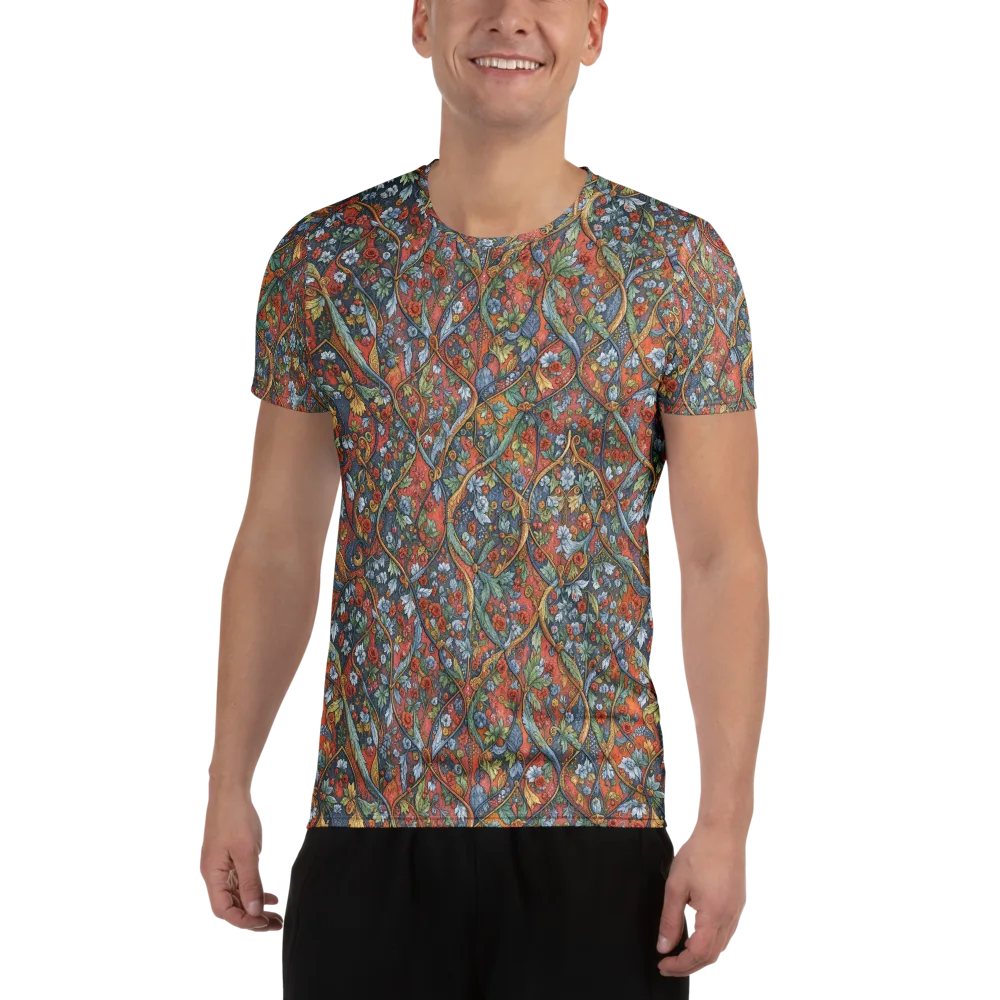 Morris Afterglow on Men's Athletic T-Shirt — Front