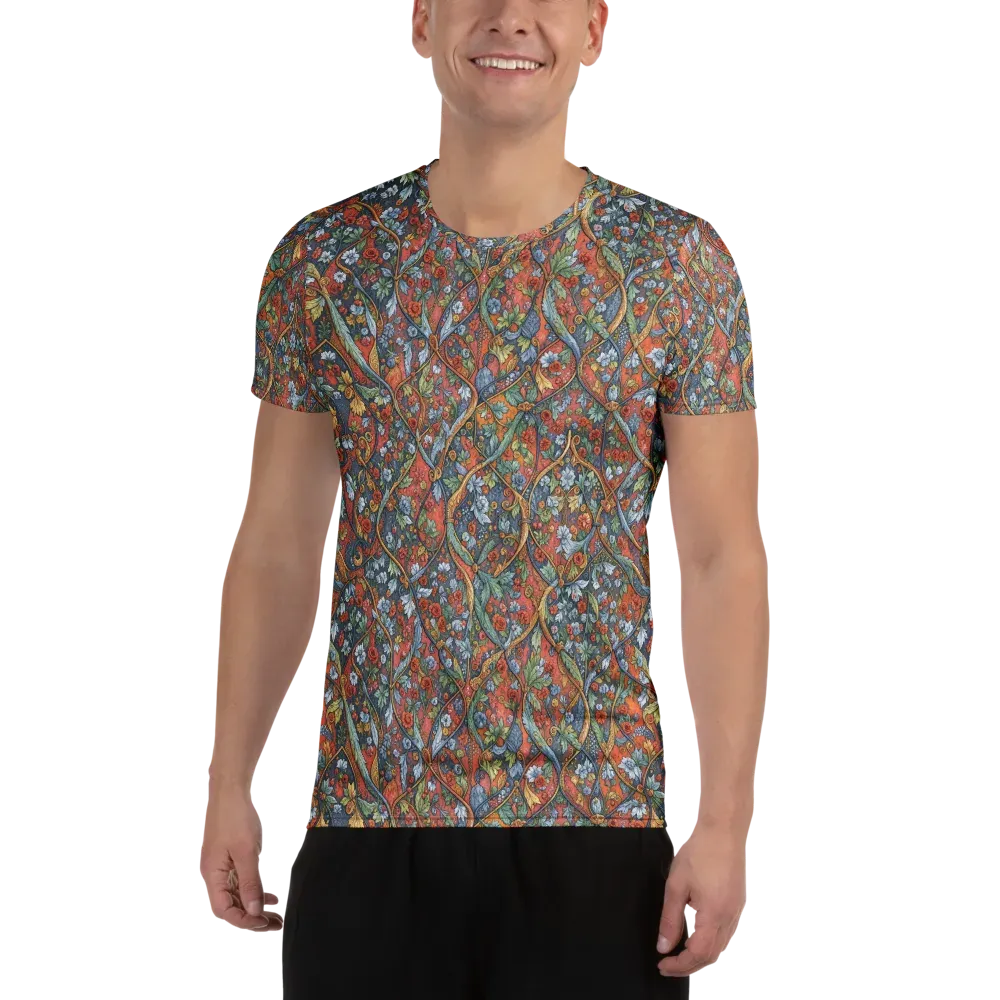 Morris Afterglow on Men's Athletic T-Shirt — Front