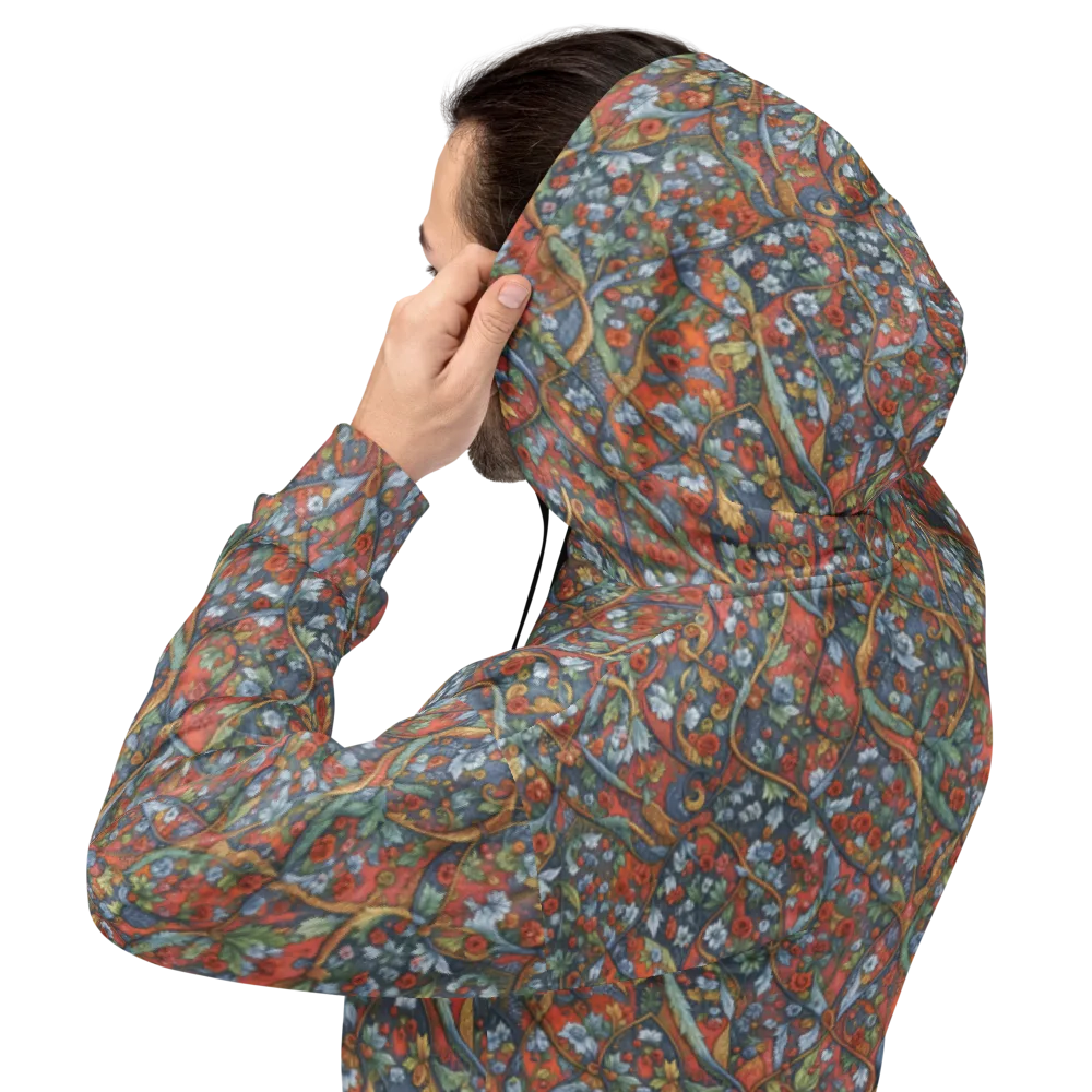 Morris Afterglow on Hoodie — Back
