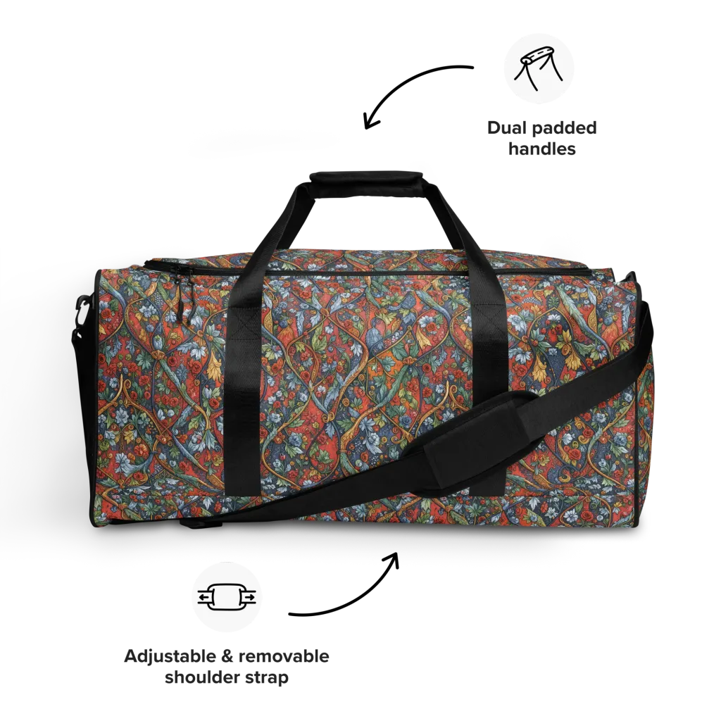 Morris Afterglow on Duffle Bag — Front