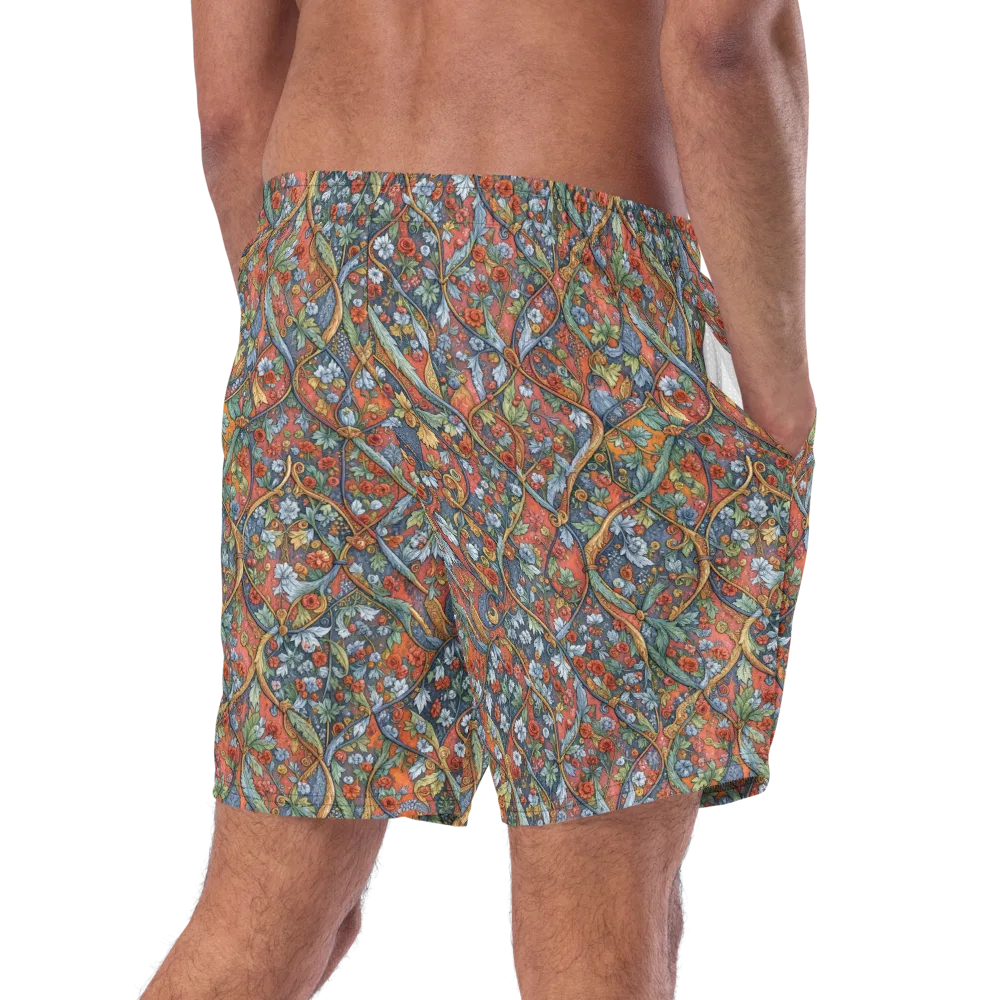 Morris Afterglow on Swim Trunks — Right Back