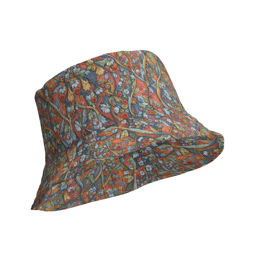 Morris Afterglow on Reversible Bucket Hat — Product details Outside