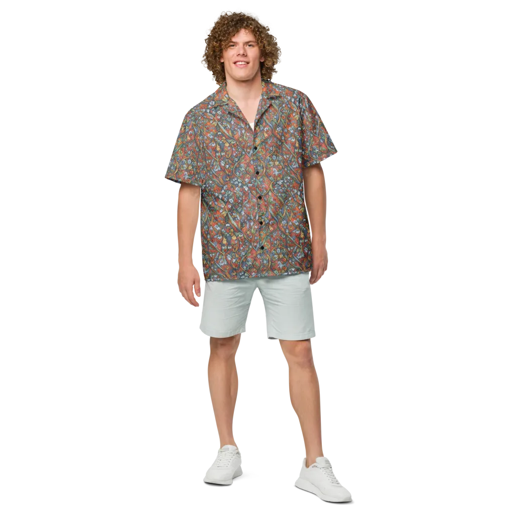 Morris Afterglow on Button Shirt — Front