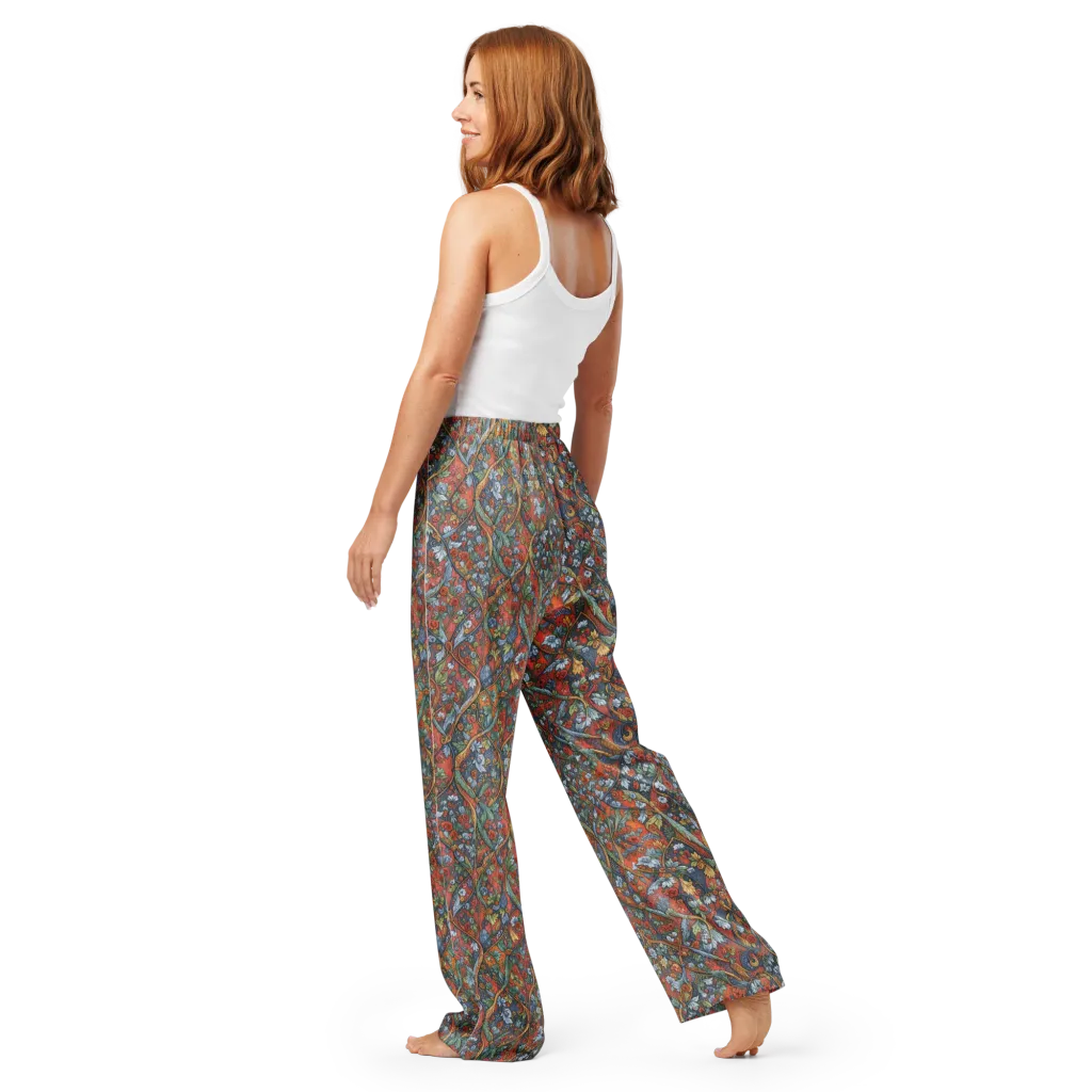 Morris Afterglow on Women's Pajama Pants — Back