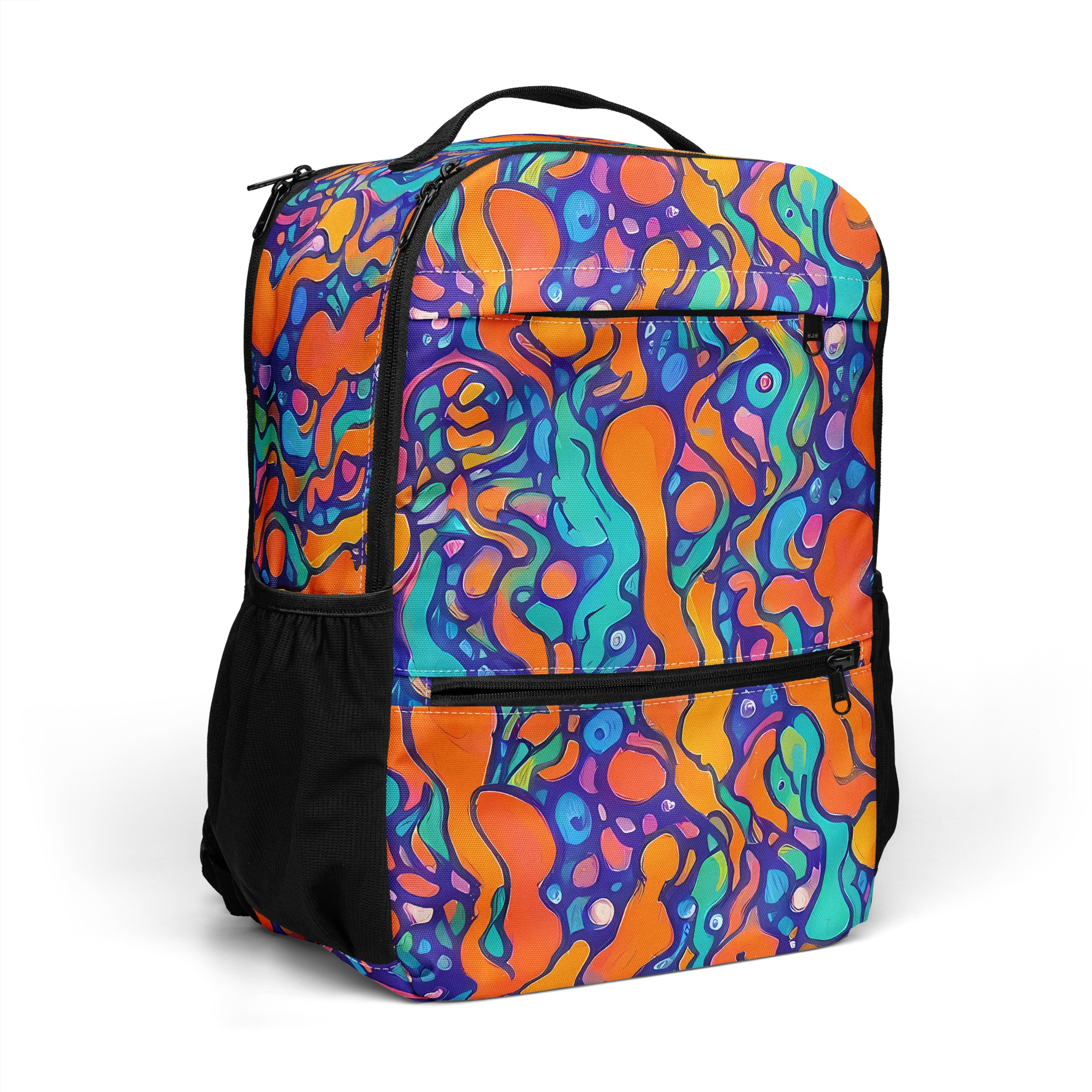 Chromatic Tidal Pool on Utility Backpack — Right Front