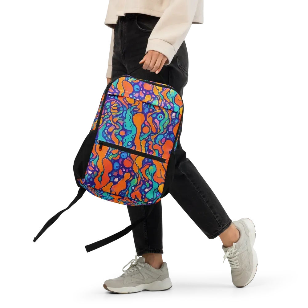 Chromatic Tidal Pool on Utility Backpack — Front
