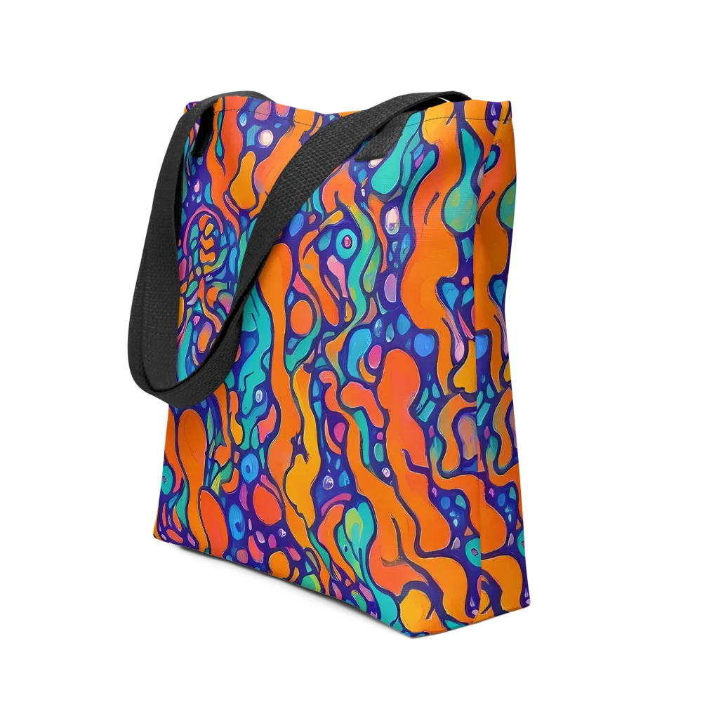 Chromatic Tidal Pool on Tote Bag — Front