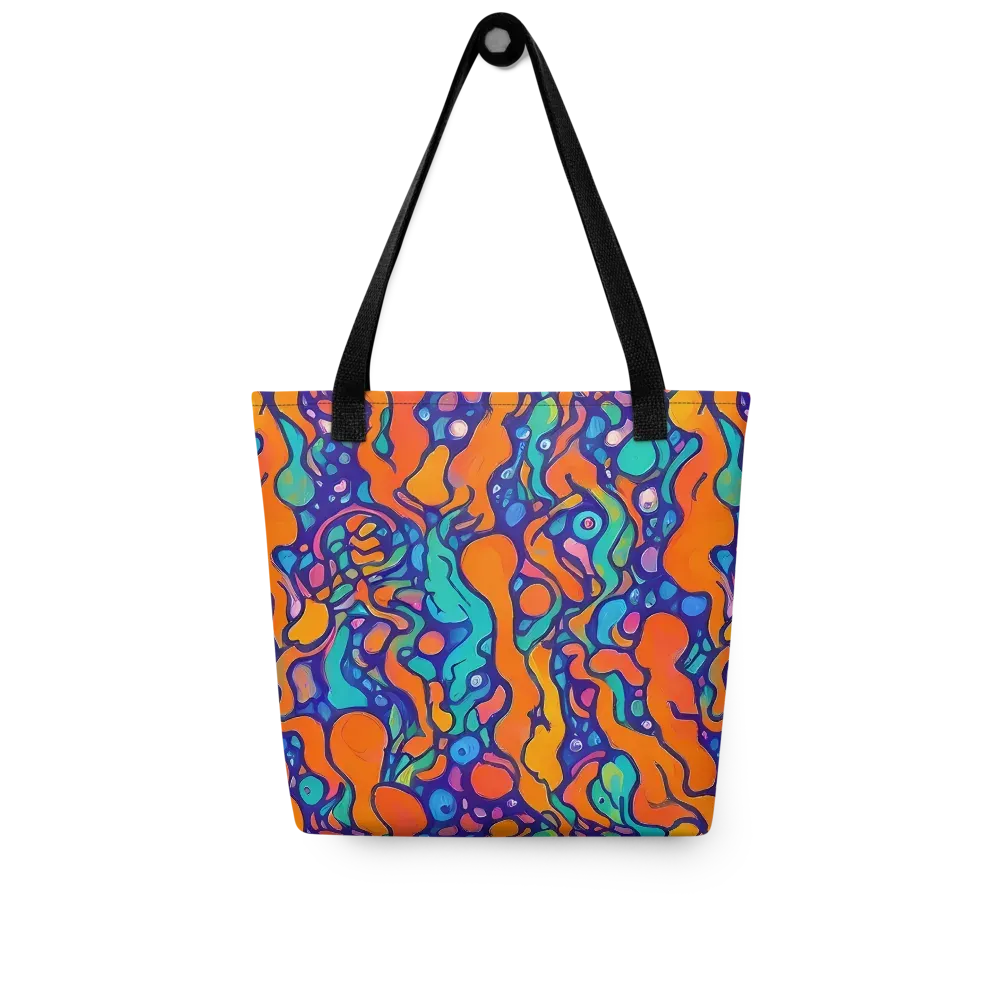 Chromatic Tidal Pool on Tote Bag — Front