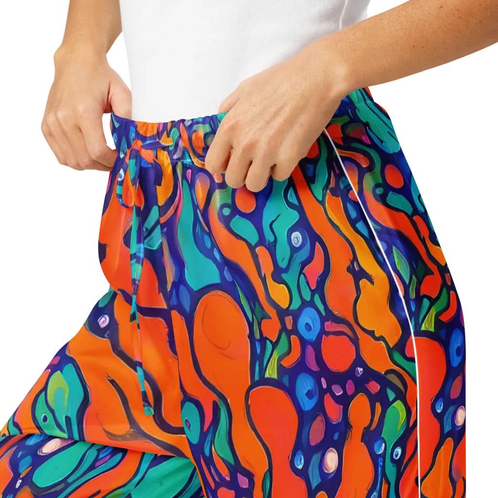 Chromatic Tidal Pool on Women's Pajama Pants — Product details