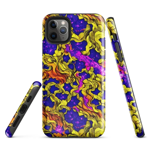 Ultraviolet Inferno on a Tough Case for iPhone®