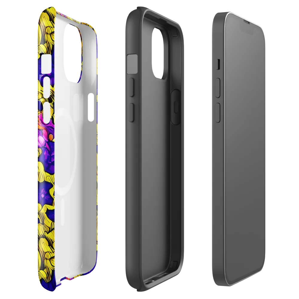 Ultraviolet Inferno on MagSafe Tough Case for iPhone® — Front