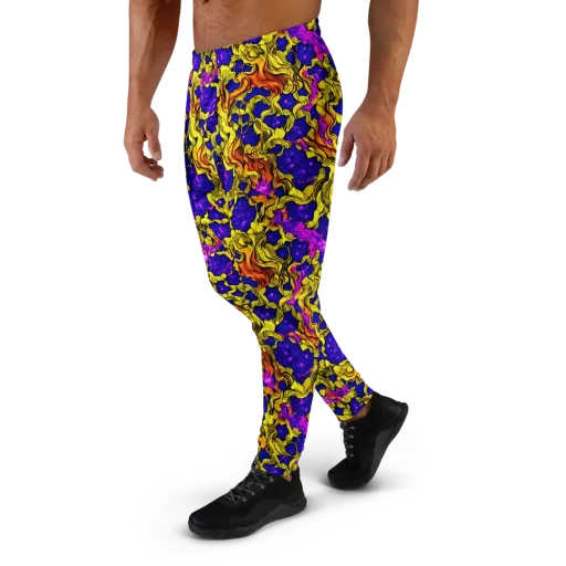 Ultraviolet Inferno on a Men's Joggers