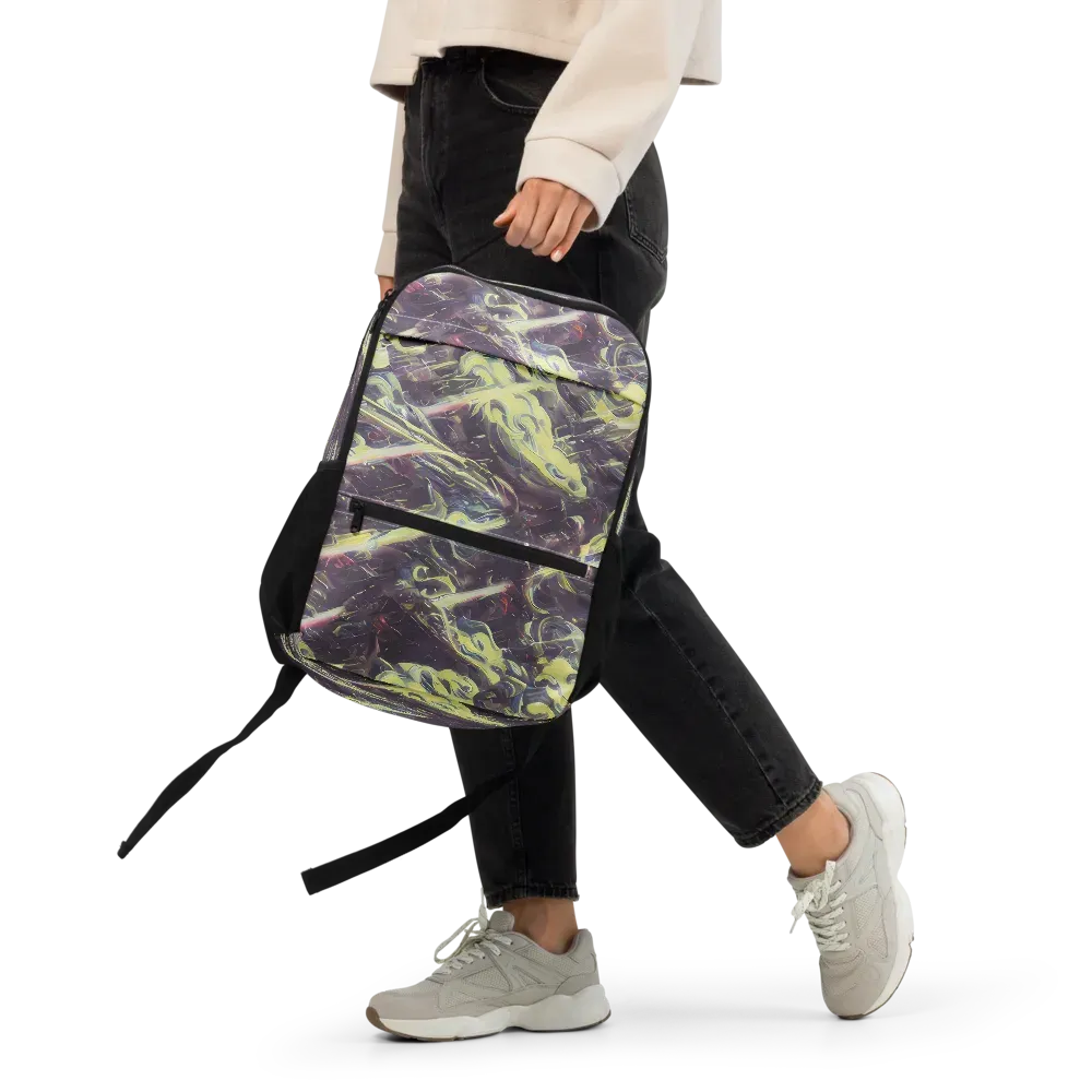 Vortex Garden on Utility Backpack — Front