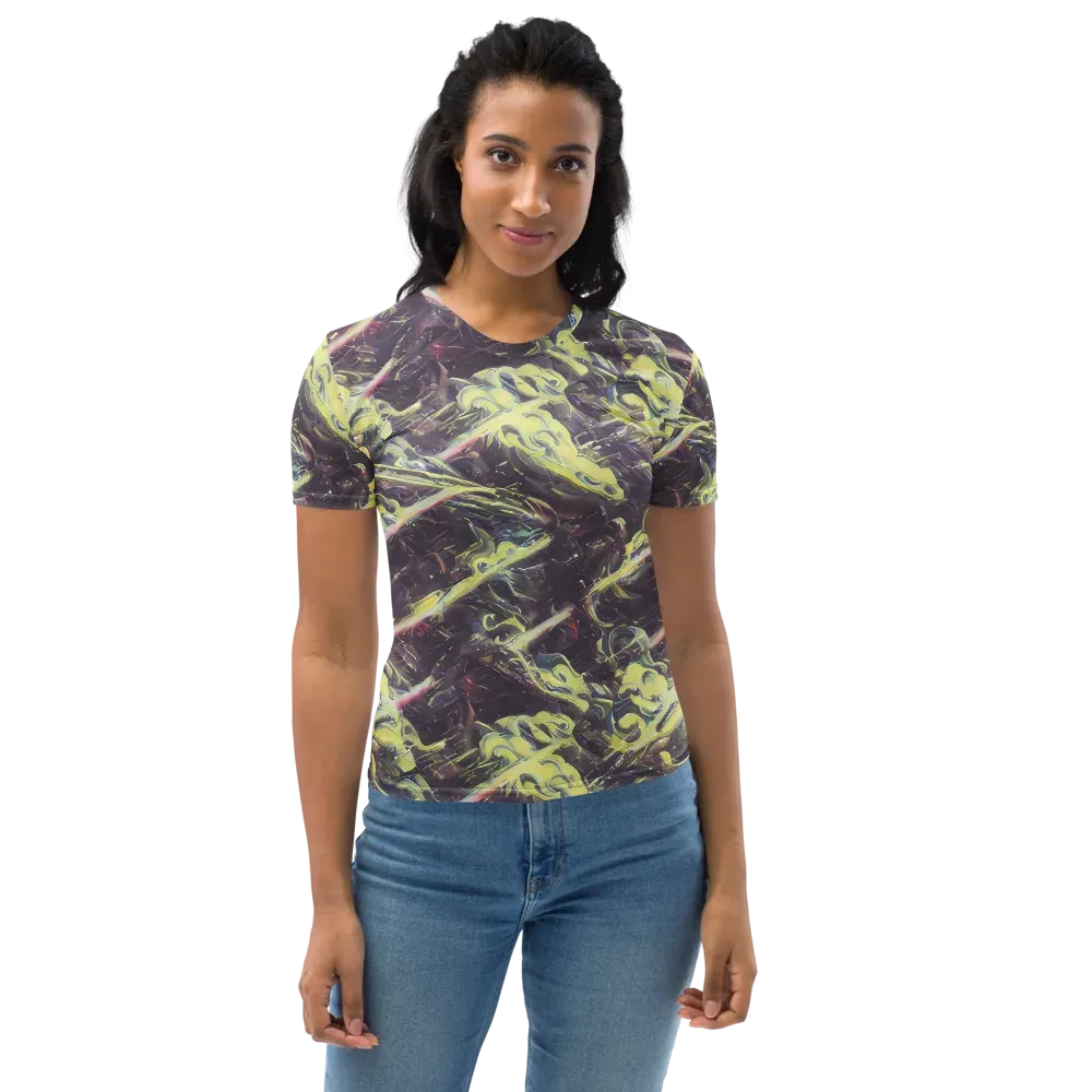 Vortex Garden on Women's Crew Neck T-Shirt — Front