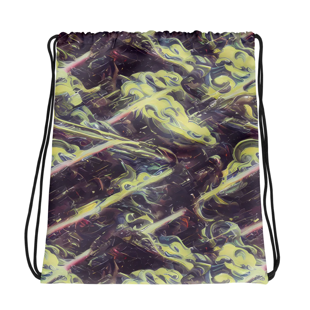 Vortex Garden on Drawstring Bag — Photo