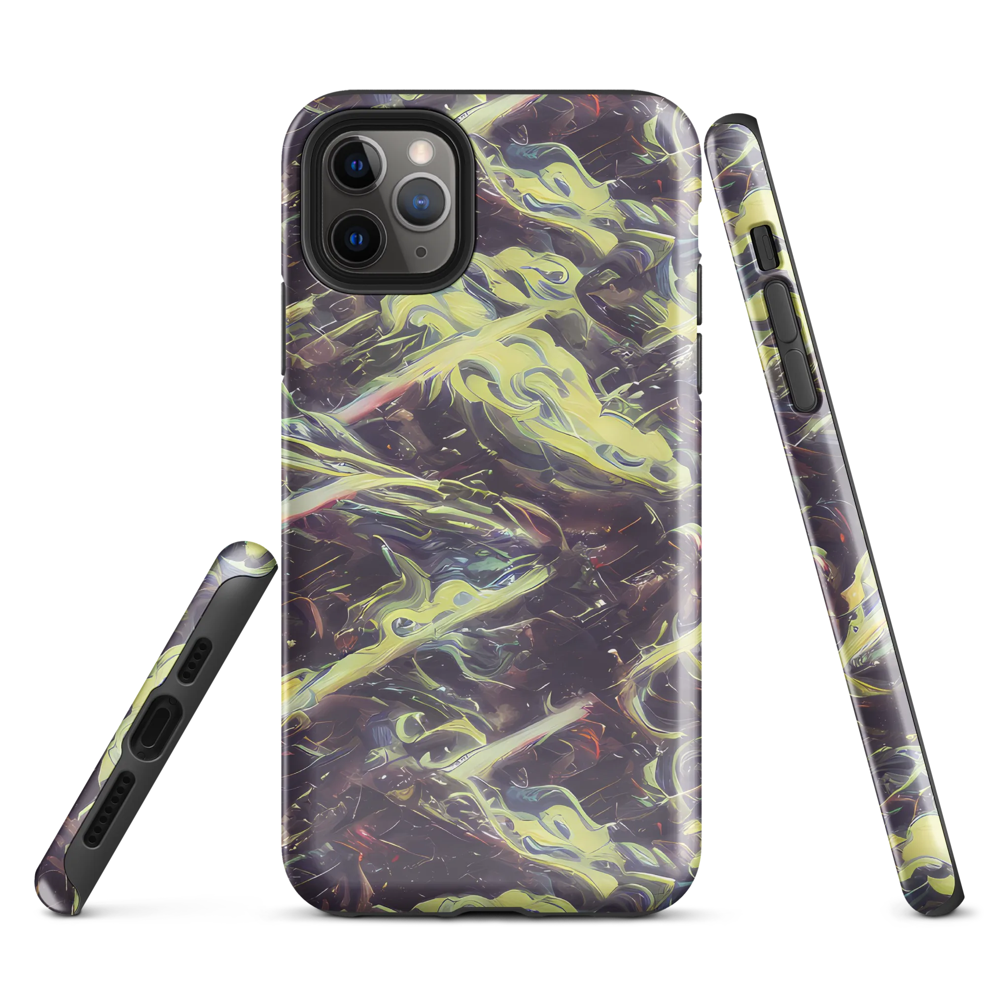 Vortex Garden on Tough Case for iPhone® — Front