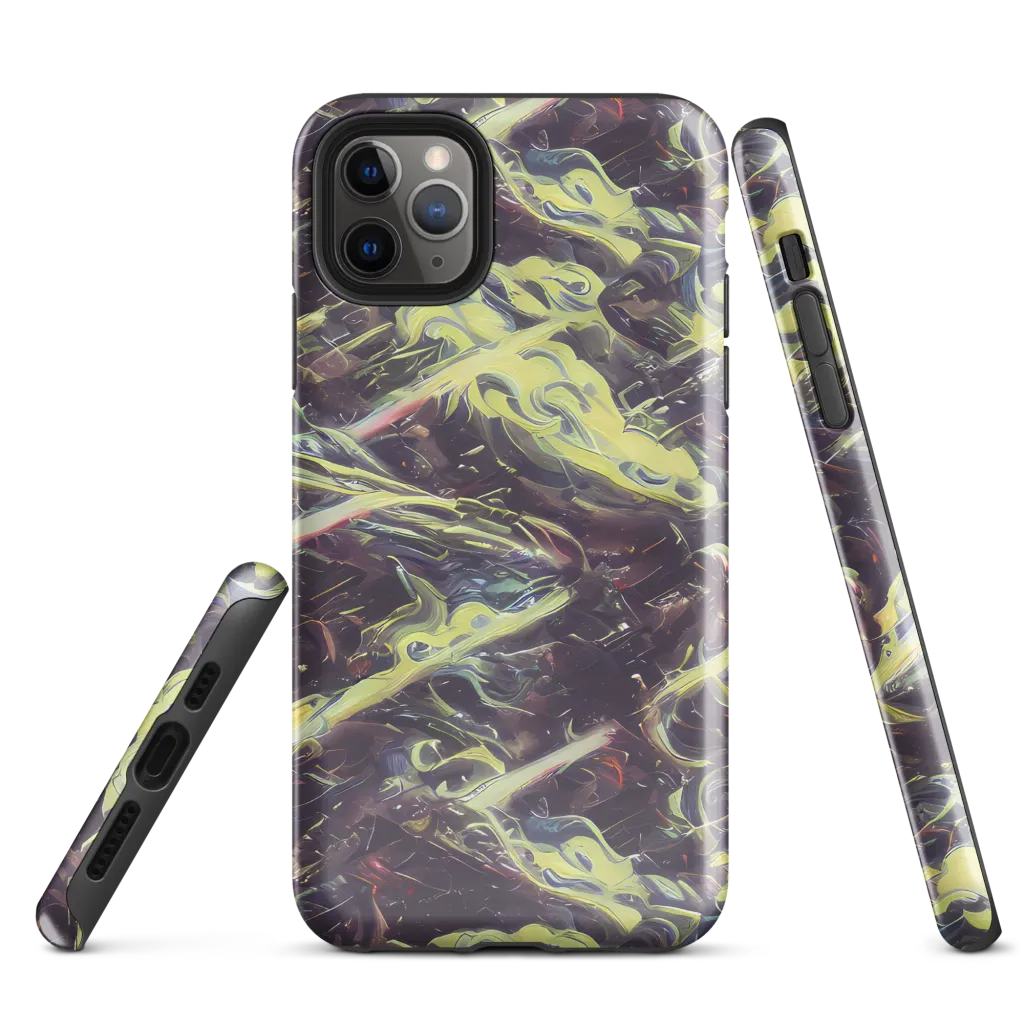 Vortex Garden on Tough Case for iPhone® — Front