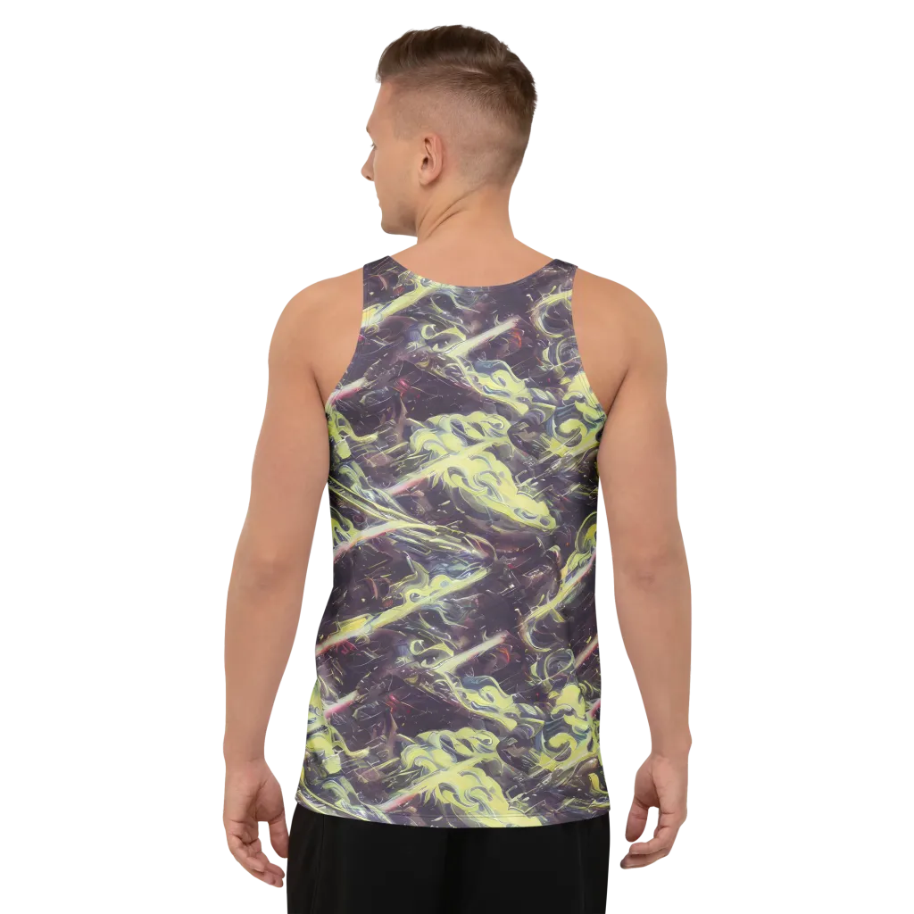 Vortex Garden on Men's Tank Top — Back