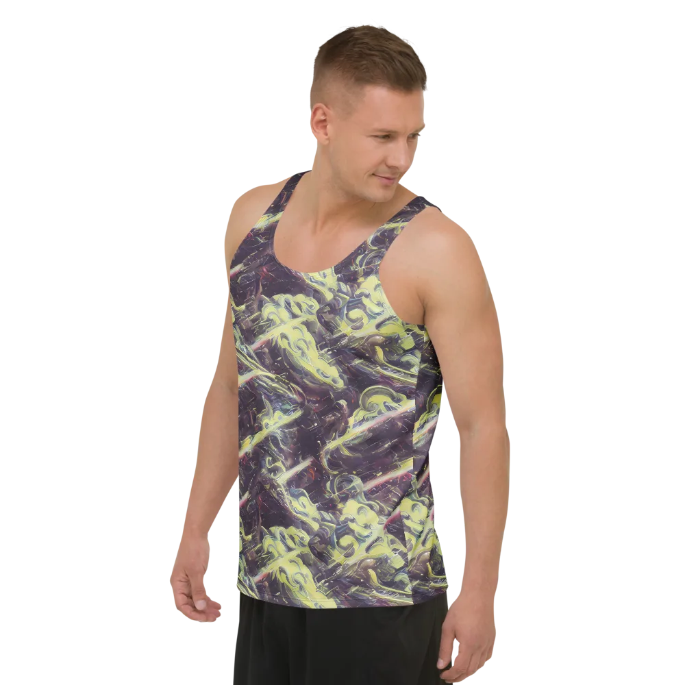 Vortex Garden on Men's Tank Top — Left Front