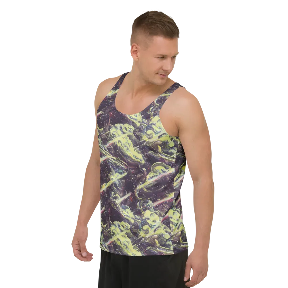 Vortex Garden on Men's Tank Top — Left Front