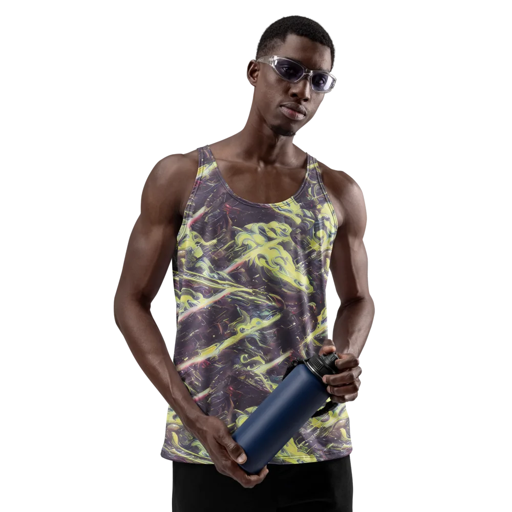 Vortex Garden on Men's Tank Top — Front
