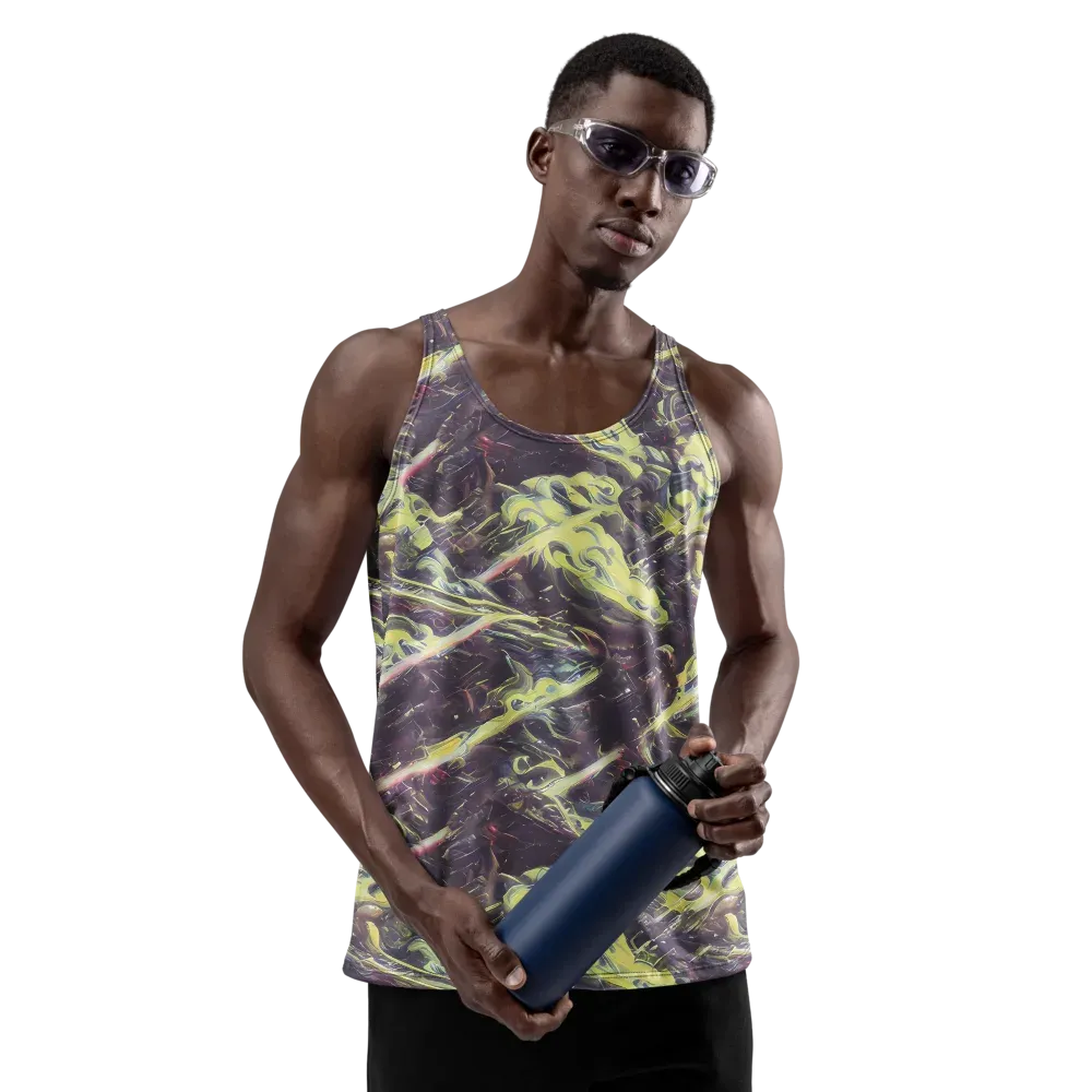 Vortex Garden on Men's Tank Top — Front