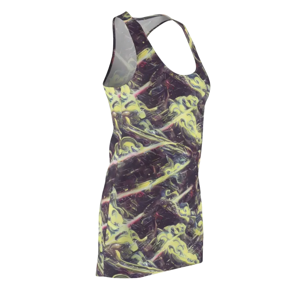 Vortex Garden on Racerback Dress — Front Side