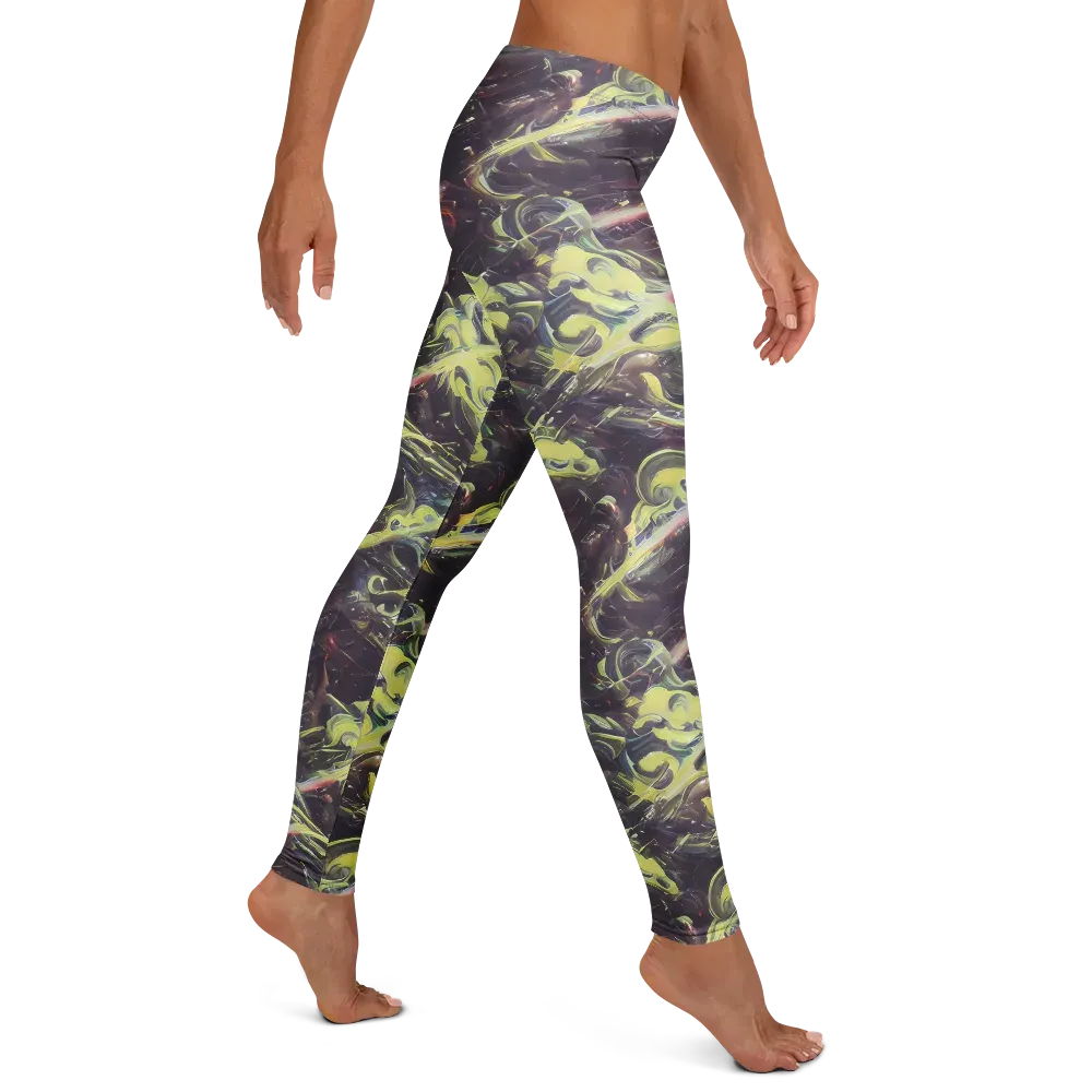 Vortex Garden on Leggings — Right