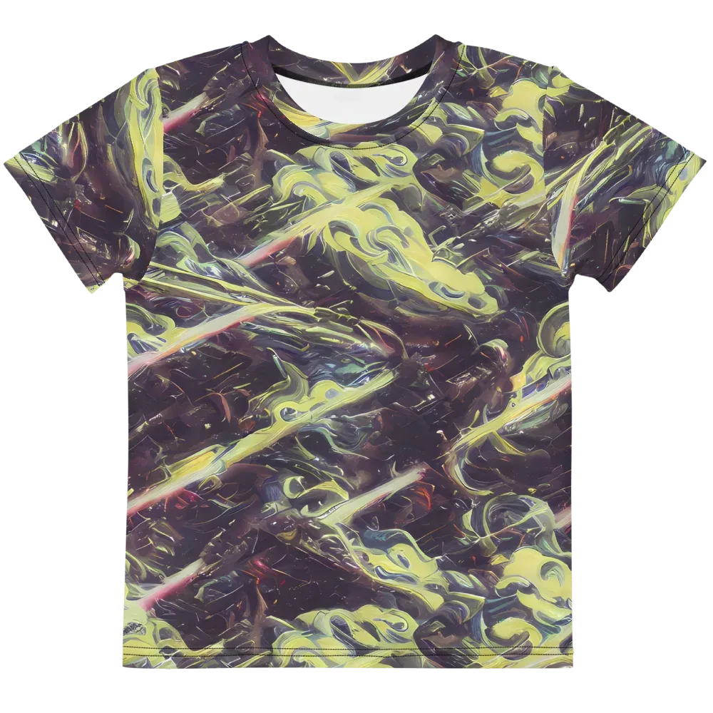 Vortex Garden on Kids Crew Neck T-Shirt — Front