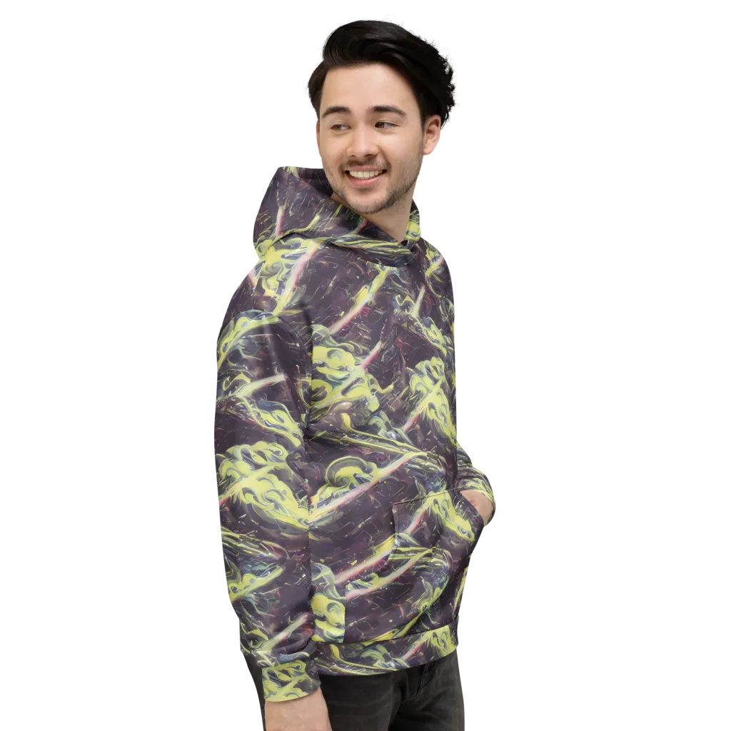 Vortex Garden on Hoodie — Right
