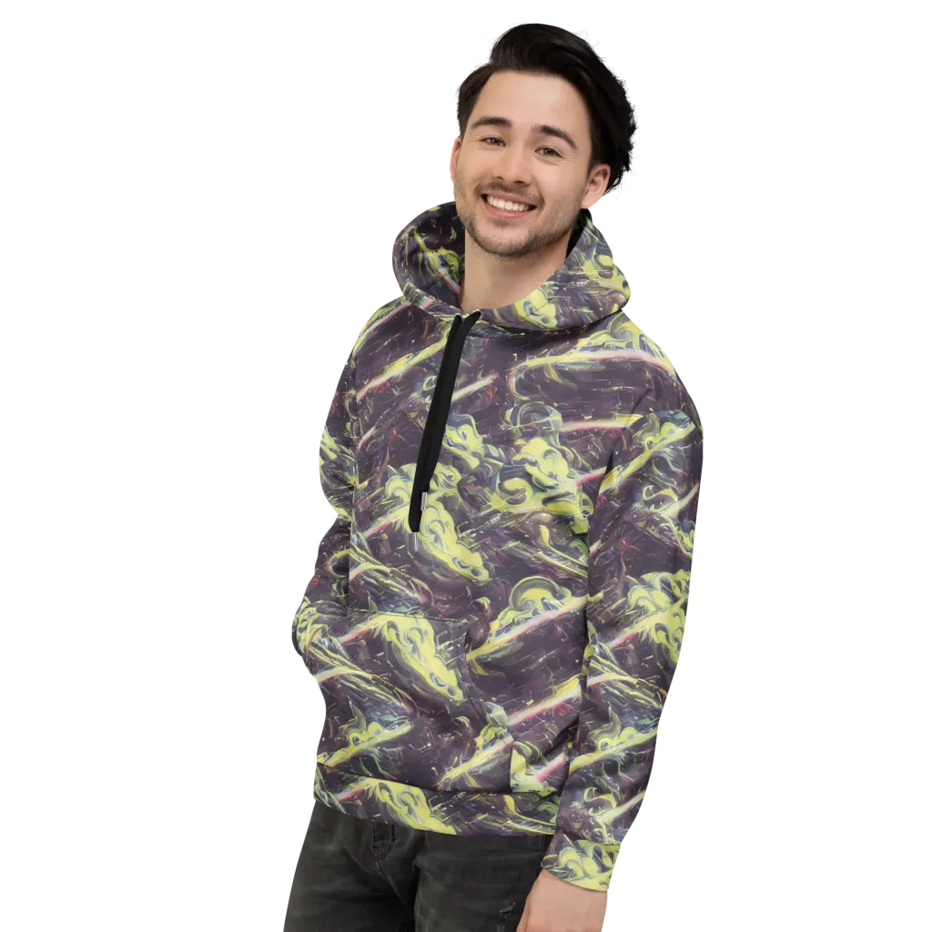 Vortex Garden on Hoodie — Left