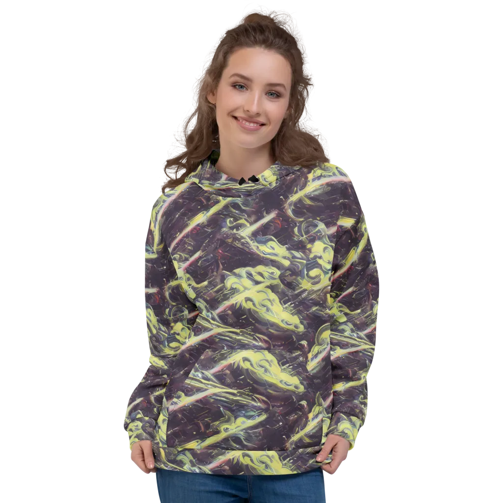 Vortex Garden on Hoodie — Front