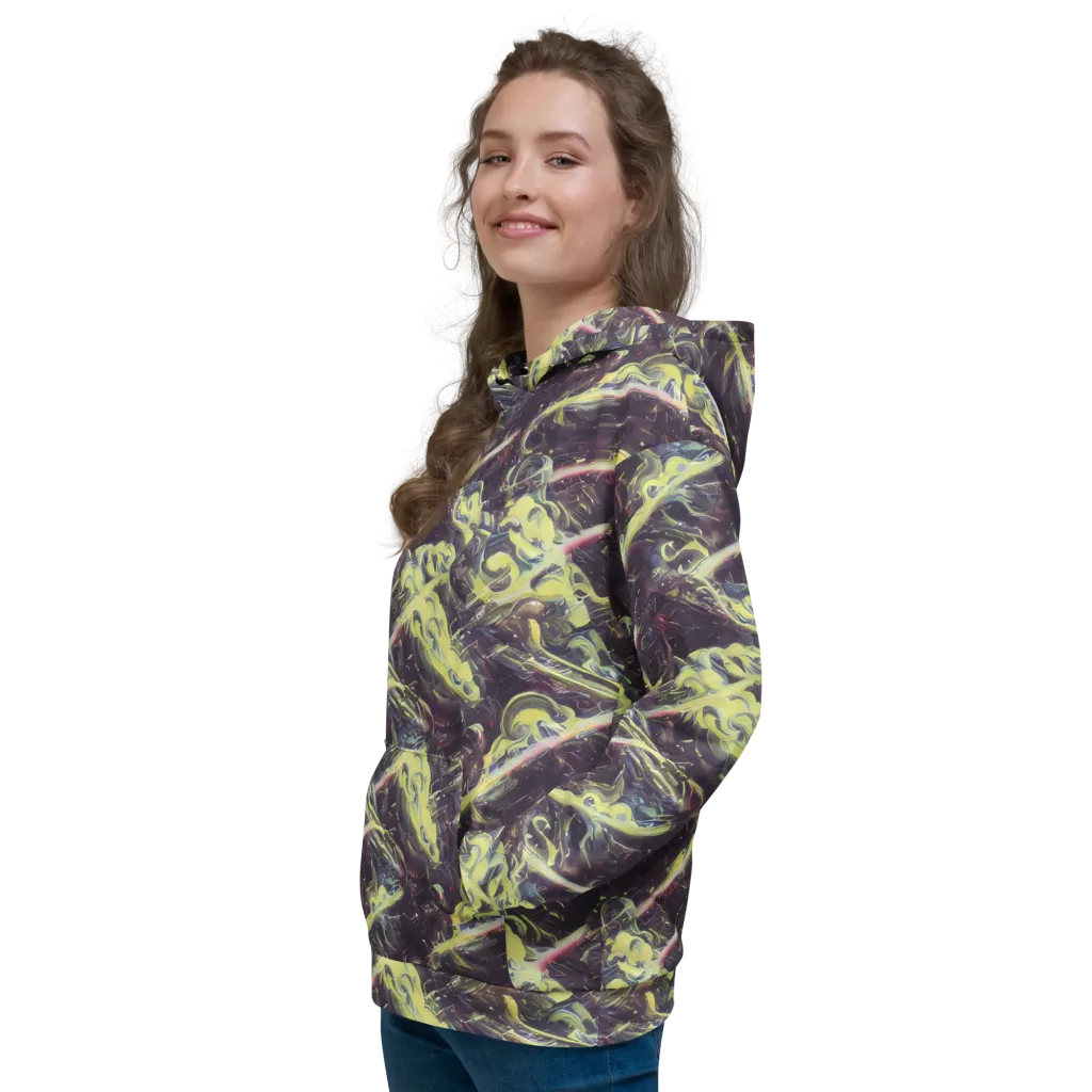 Vortex Garden on Hoodie — Left