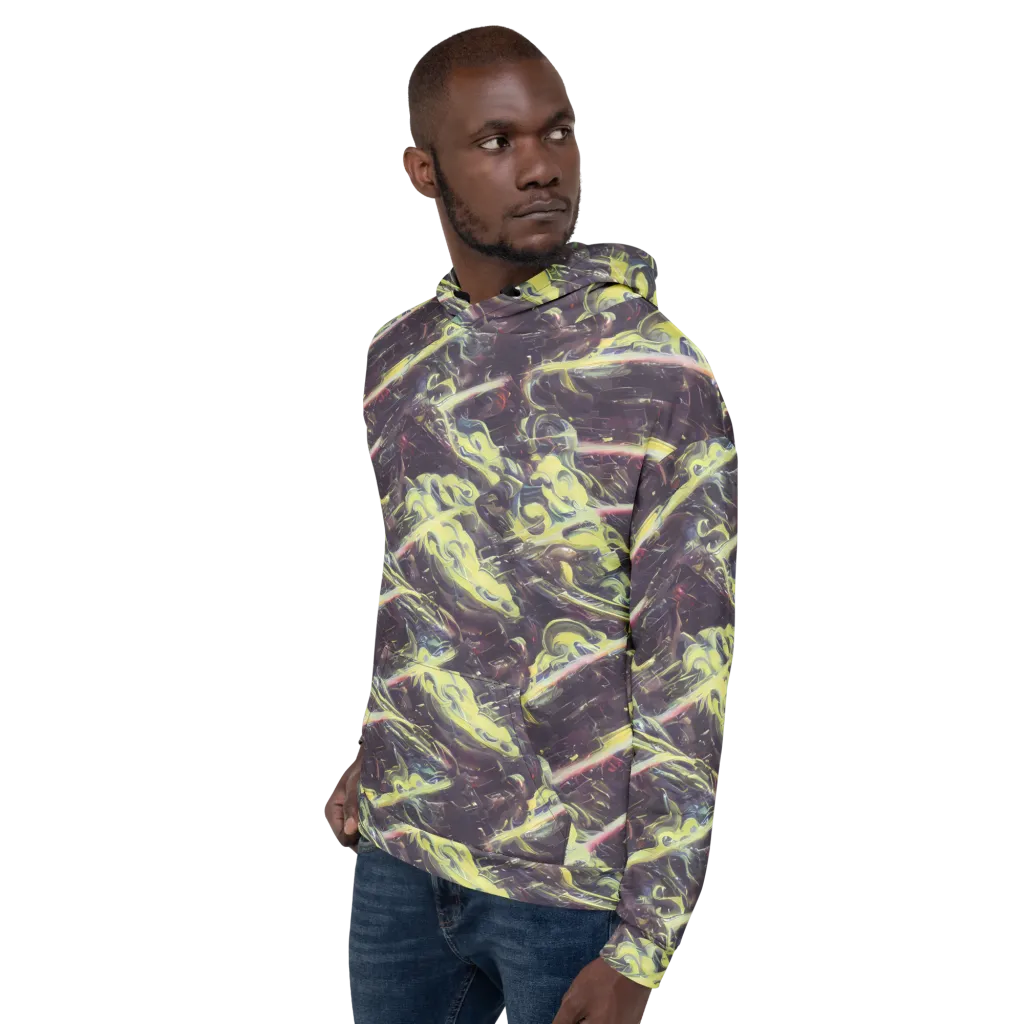 Vortex Garden on Hoodie — Left