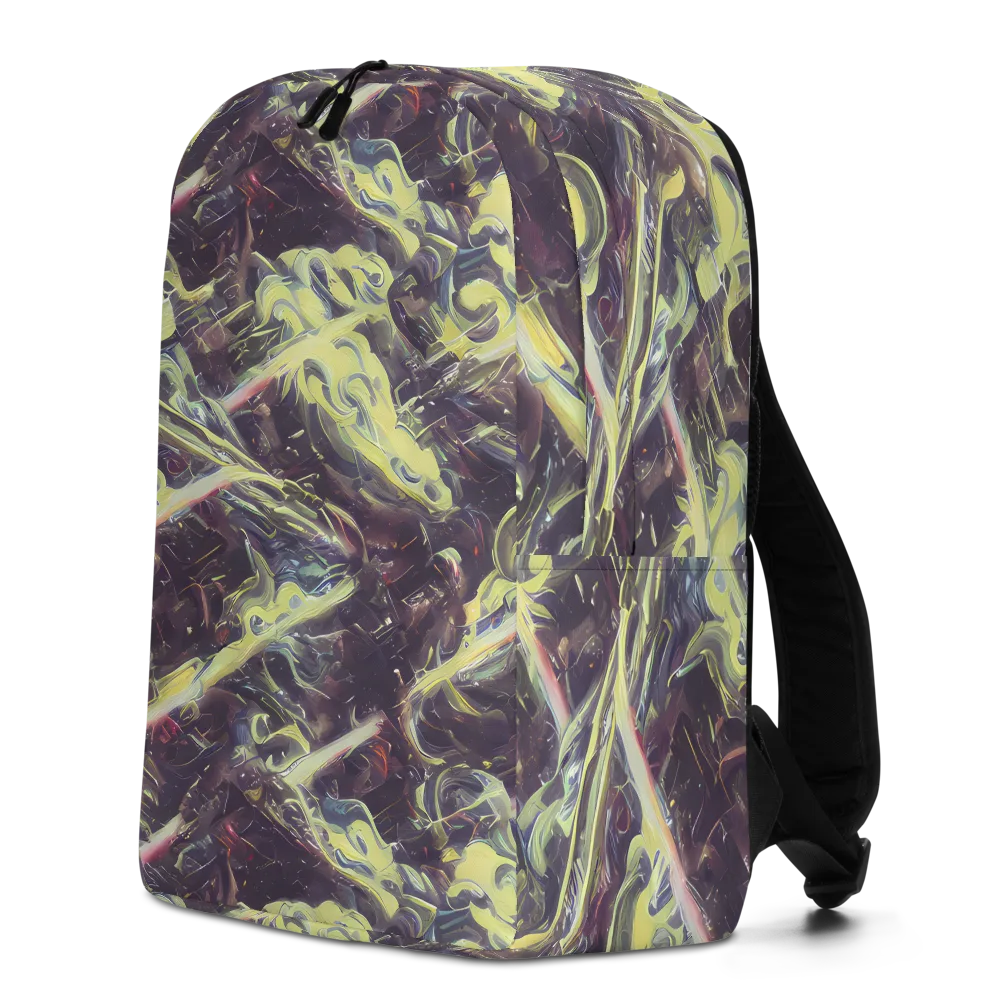 Vortex Garden on Minimalist Backpack — Left