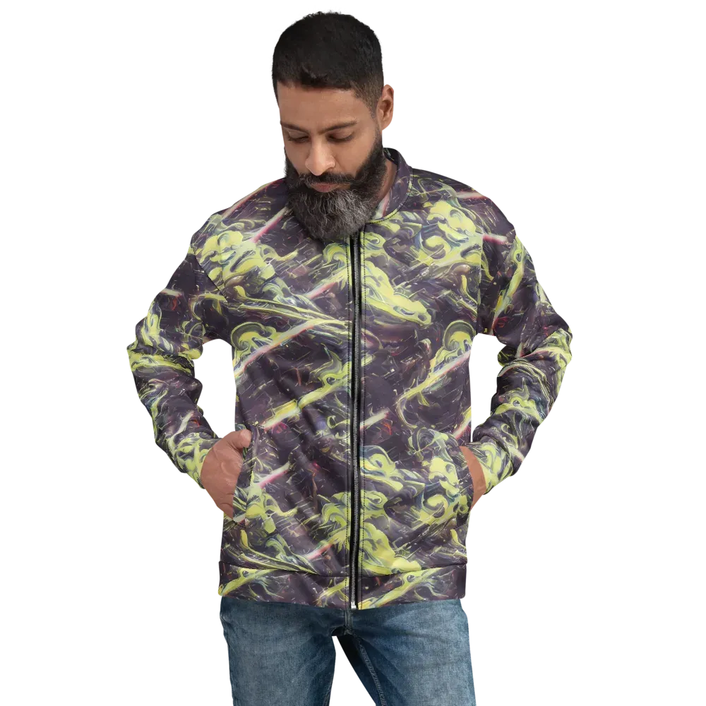 Vortex Garden on Bomber Jacket — Front