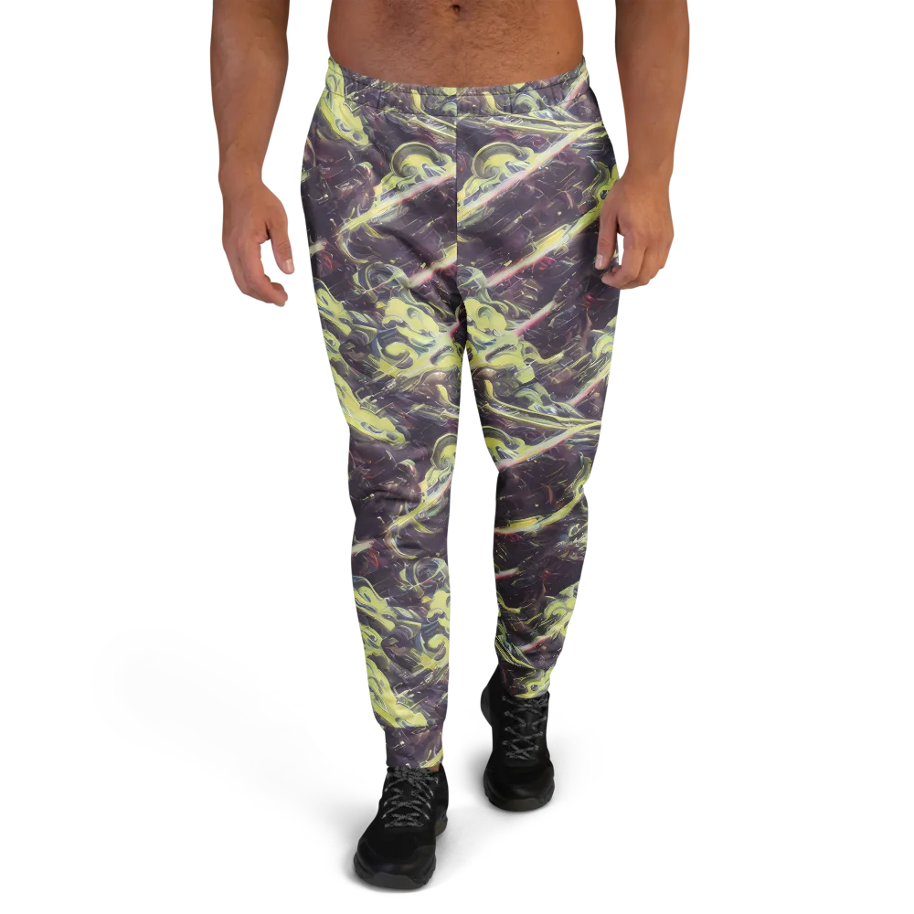 Vortex Garden on Men's Joggers — Front