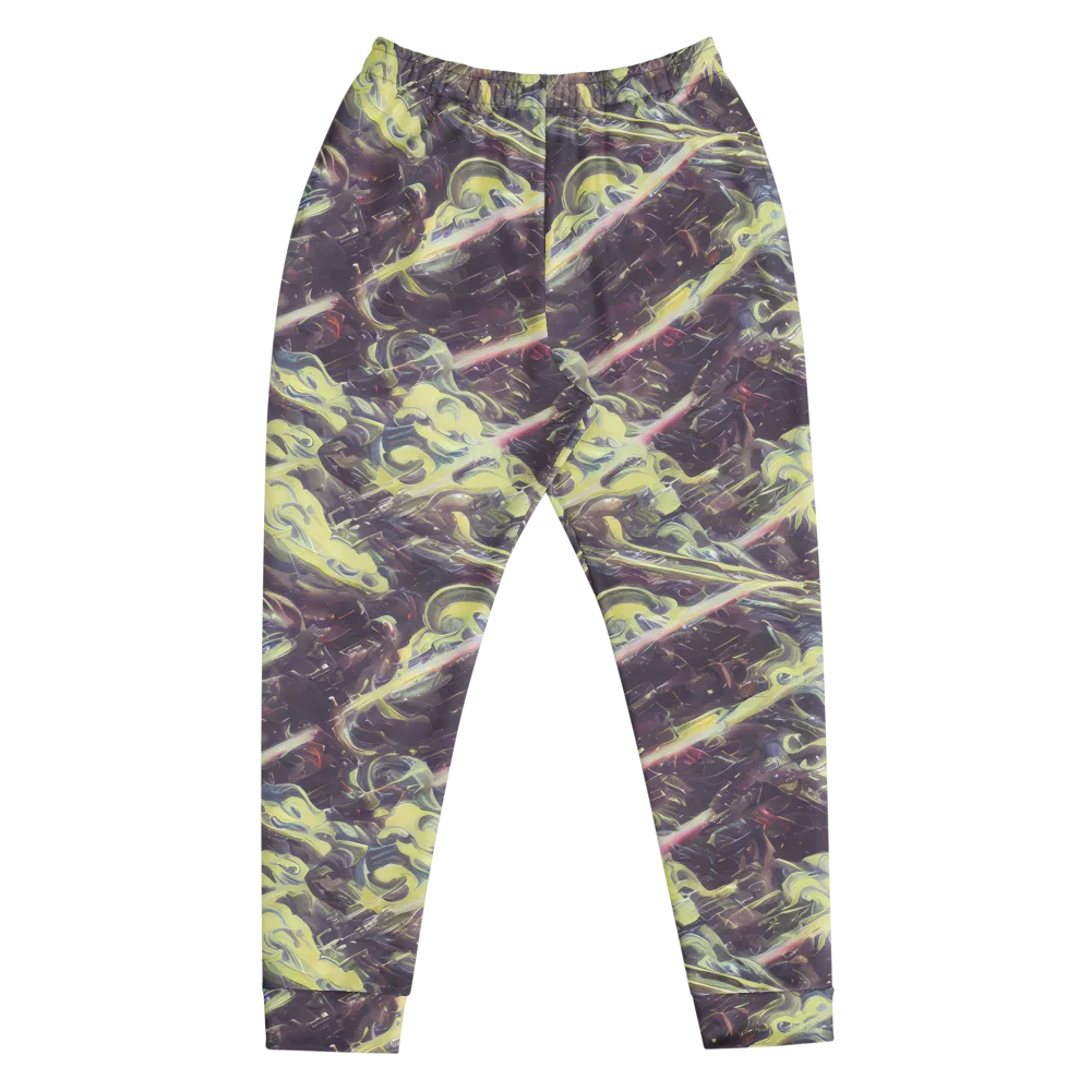 Vortex Garden on Men's Joggers — Front