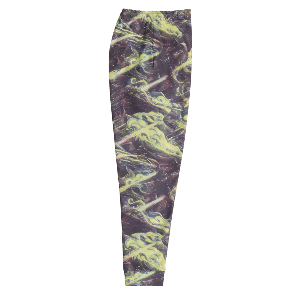 Vortex Garden on Men's Joggers — Right