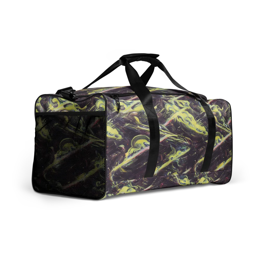 Vortex Garden on Duffle Bag — Right Front