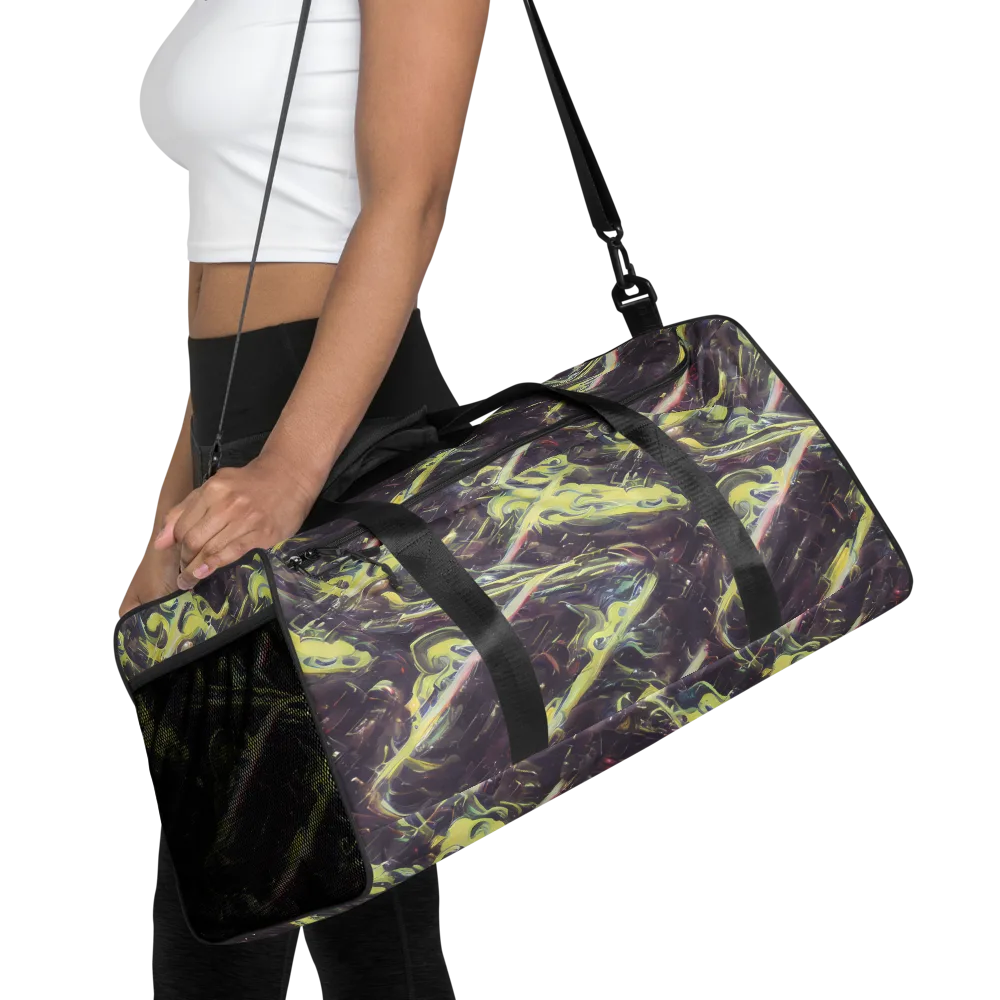 Vortex Garden on Duffle Bag — Front