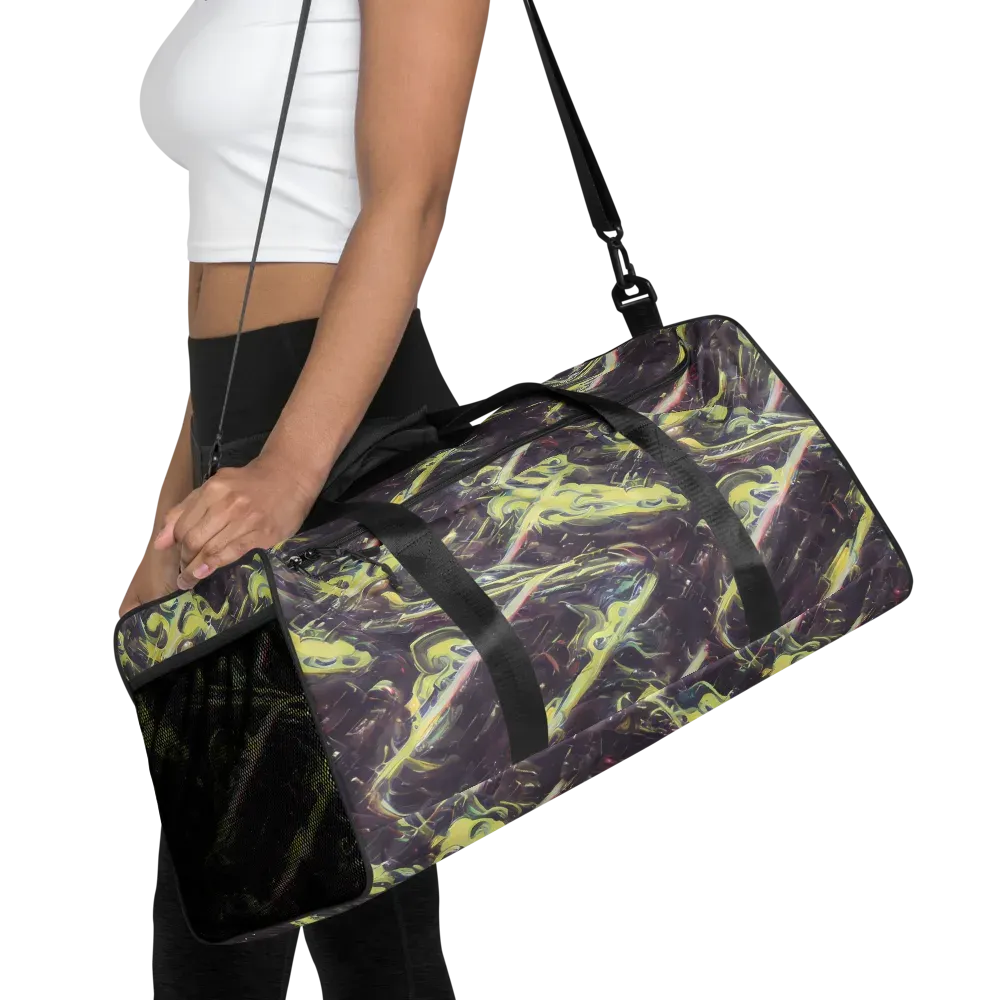 Vortex Garden on Duffle Bag — Front