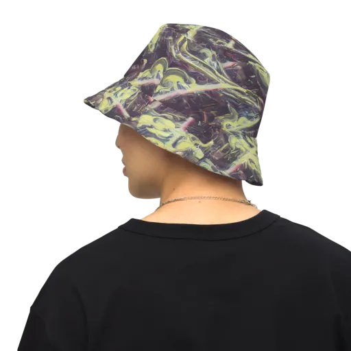 Vortex Garden on a Reversible Bucket Hat